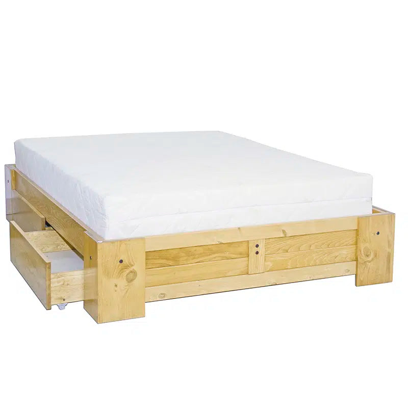 Base de lit en pin - Oslo