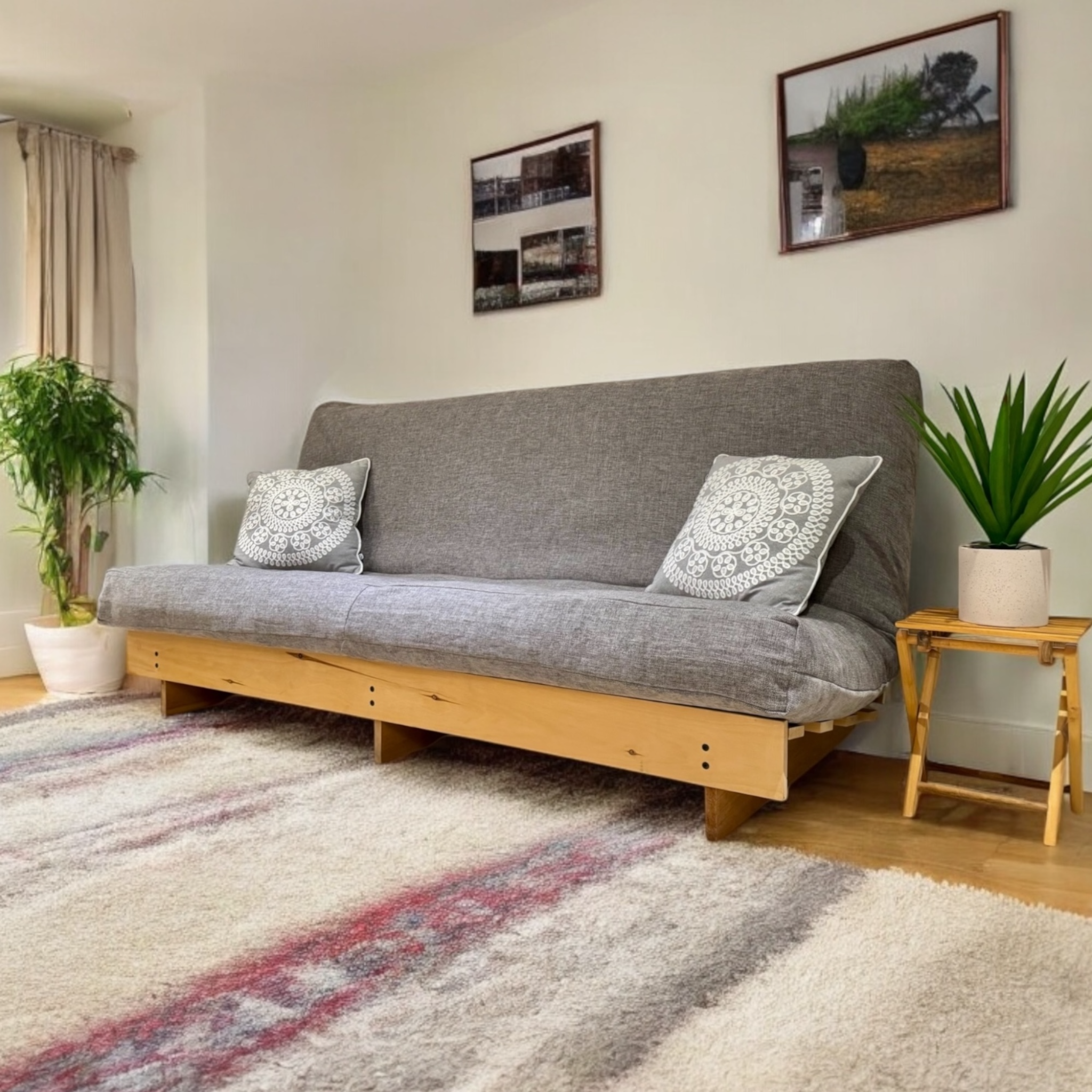 Base de futon en pin - Turin L