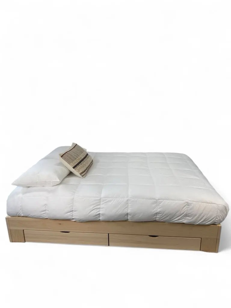 Base de lit en pin - Logan