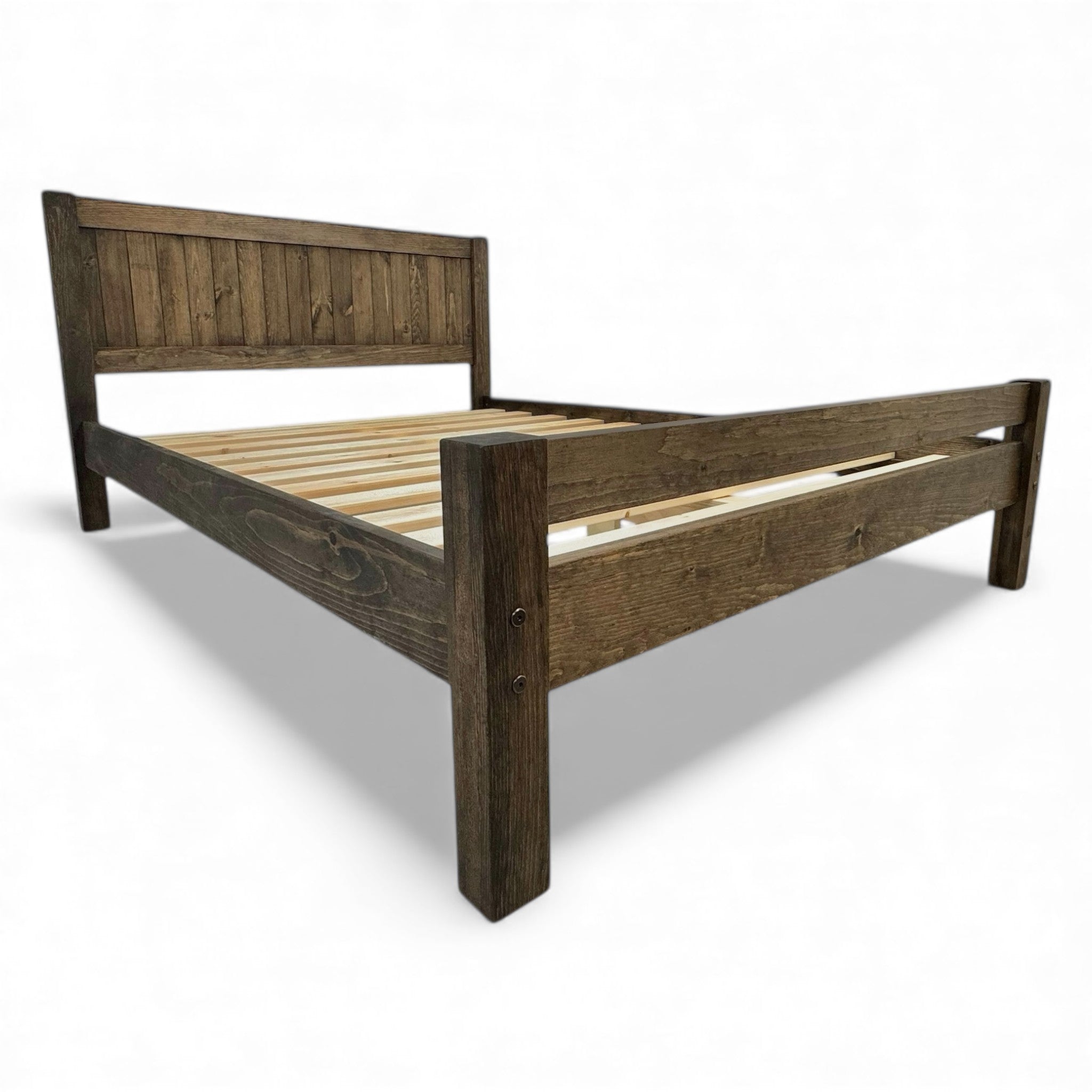 Base de lit en pin - Tradition